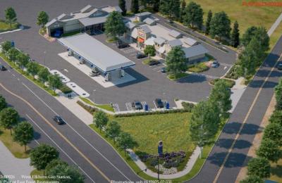 NY Destination Goldmine – Gas Station, C - Store, 3-Story Restaurant & Apartment Complex with Real Estate Included