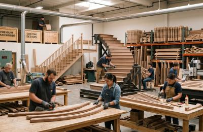 Highly Profitable Custom Stair Manufacturing & Woodworking Business – Nassau County